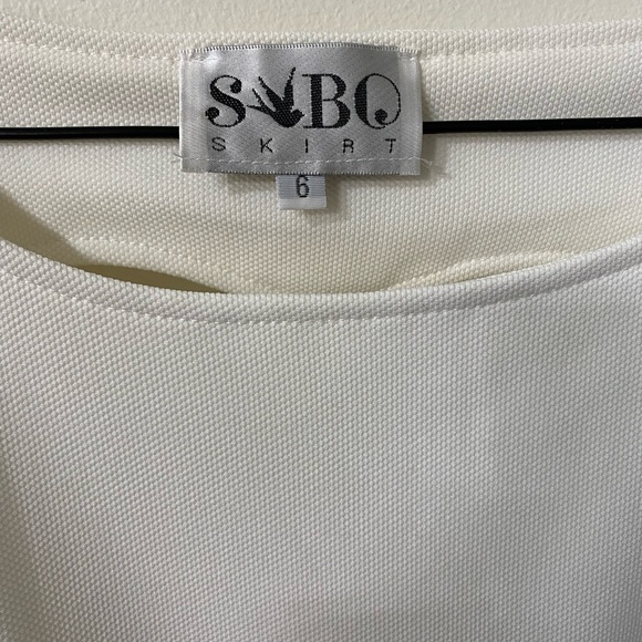 Sabo Skirt Heart Back Dress - White/cream - Picture 7 of 11